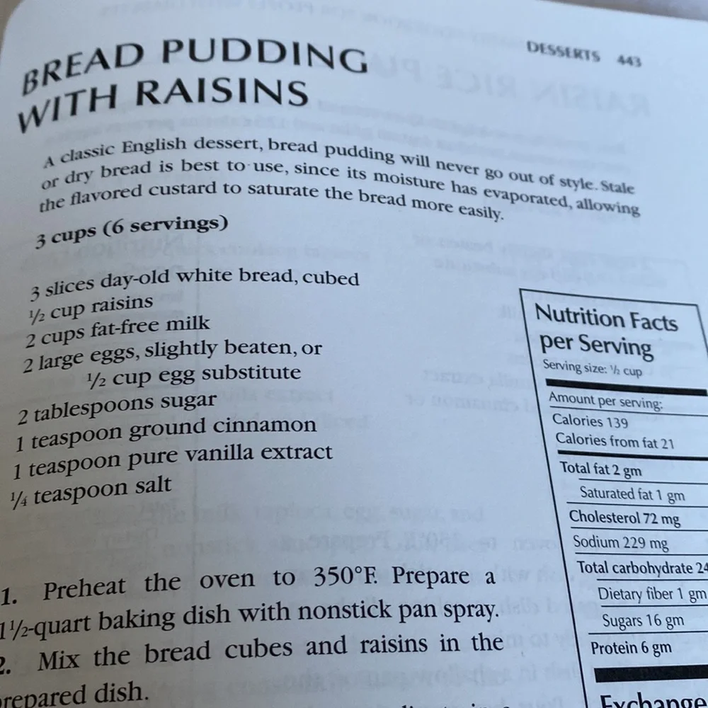 3/$29 - NWOT VTG The New Family Cookbook for Peoples with Diabetes